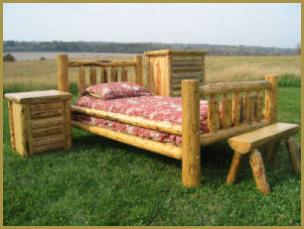 Grizzly Bed: Featured in Grizzly Bedroom Set #3